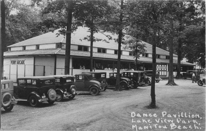 Greens Pavillion - The Lakeview Dance Pavilion In 1928 From Dan Cherry